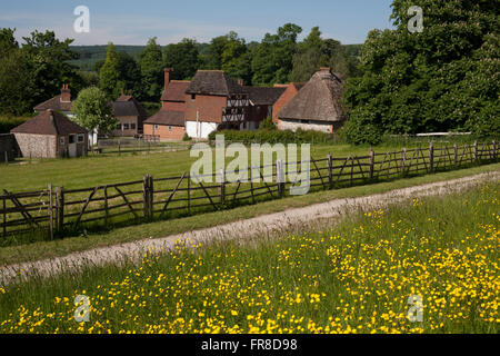 Weald & Downland Open Air Museum.Singleton,West Sussex , in Inghilterra. Foto Stock