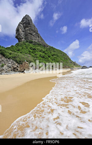 Praia da Conceicao incidentali Morro do Pico - arcipelago di Fernando de Noronha Foto Stock