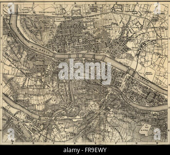 "Italy - Handbook for Travellers, First Part (Northern Italy)", pubblicato nel 1872, fornisce una guida completa alle regioni del Nord Italia. Copre città, monumenti storici, consigli di viaggio e approfondimenti culturali per i visitatori della zona. Foto Stock