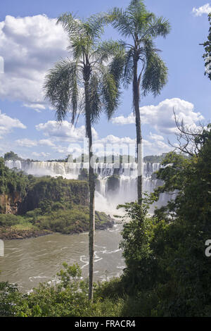 Cataratas del Iguazu - Salto San Martin - Parco Nazionale di Iguazu Foto Stock