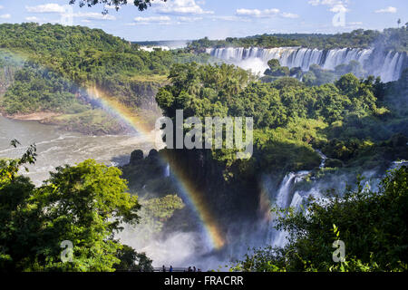 Archetto in Cataratas del Iguazú nel Parco Nazionale di Iguazu Foto Stock