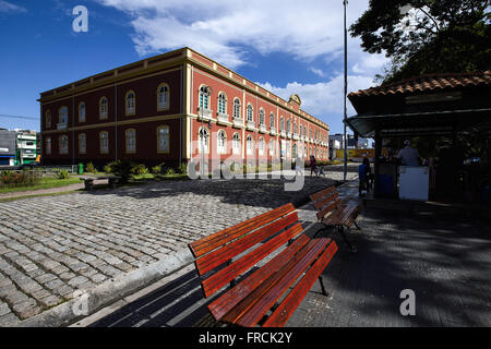 Palacete provinciale na Praça Heliodóro Balbi - oficialmente inaugurado em 1875 Foto Stock