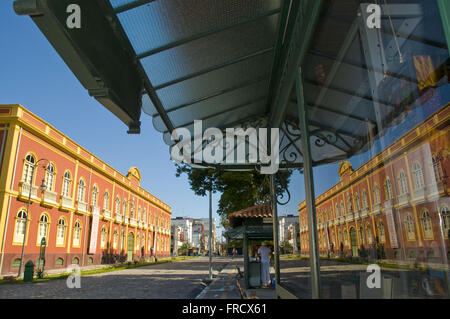 Palazzo Provinciale città di Manaus - Praca Eliodoro Balbi - costruito nel 1861 Foto Stock