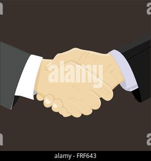 Stretta di mano illustrazioni vettoriali per il business Illustrazione Vettoriale