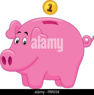 Piggy bank Illustrazione Vettoriale