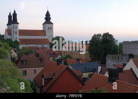 Gotland : isola dei Vichinghi. (Gotland è una contea, provincia, comune e diocesi di Svezia; è la Svezia e la più grande isola Foto Stock