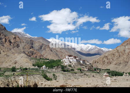 Ladakh, Kashmir-Jammu, India - 09/07/2007 - India / Jammu e Kashmir / Ladakh - Likir Monastero, Ladakh, Kashmir-Jammu, in Foto Stock