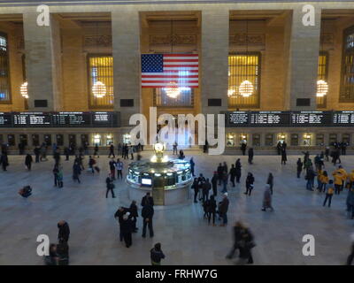 La Grand Central Station, New York City Foto Stock