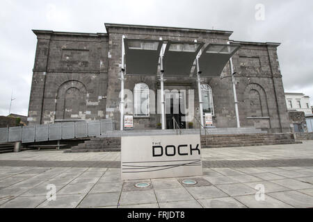 Il Dock Arts Center di Carrick-on Shannon, Co Leitrim - un luogo di ritrovo e performance teatrali e musicali, mostre, progetti, workshop Foto Stock