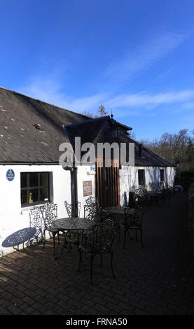 Famosa grouse experience cafe Crieff Scozia marzo 2016 Foto Stock