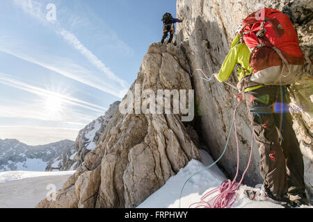 Alpine Highline progetto Foto Stock