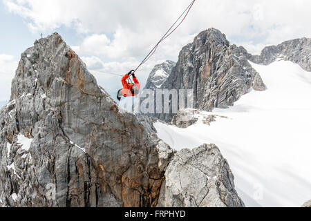 Alpine Highline progetto Foto Stock