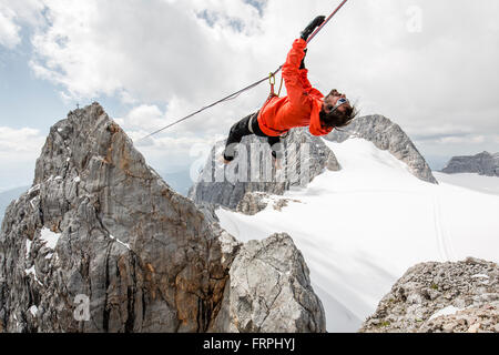 Alpine Highline progetto Foto Stock