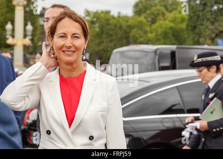 Ségolène Royal, ministro dell'ecologia, lo sviluppo sostenibile e l'energia Foto Stock