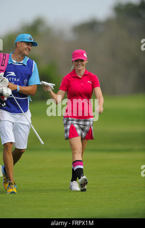 South Bend, IN, Stati Uniti d'America. Il 23 giugno, 2013. Blair O'Neal durante i quattro venti Invitational a Prugnolo Golf Club in South Bend, Indiana il 23 giugno 2013.ZUMA Press/Scott A. Miller © Scott A. Miller/ZUMA filo/Alamy Live News Foto Stock