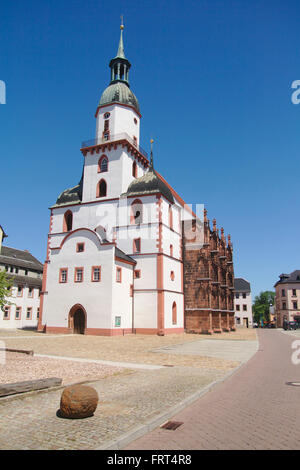 Chiesa Saint Kunigunde in Rochlitz, Bassa Sassonia, Germania Foto Stock