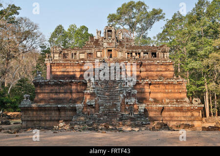 Phimeanakas, Tempio di Angkor Thom, il Parco Archeologico di Angkor, Siem Reap, Cambogia Foto Stock