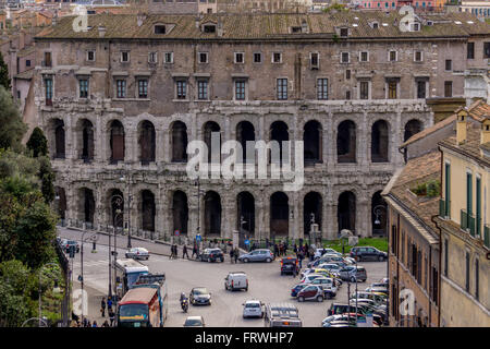 Teatro di Marcello (Teatro di Marcello), Roma, Italia Foto Stock