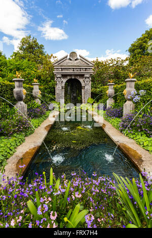 Arundel Castle Gardens, Arundel, West Sussex, in Inghilterra Foto Stock