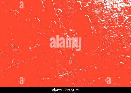 Distress Texture rosso Illustrazione Vettoriale