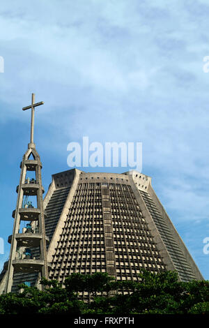 Cattedrale Metropolitana di Rio de Janeiro, Brasile Foto Stock