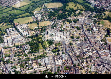 Vista aerea di Oxford Foto Stock