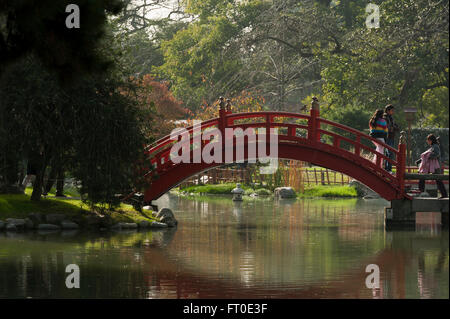 Giardino giapponese di Buenos Aires, Argentina Foto Stock