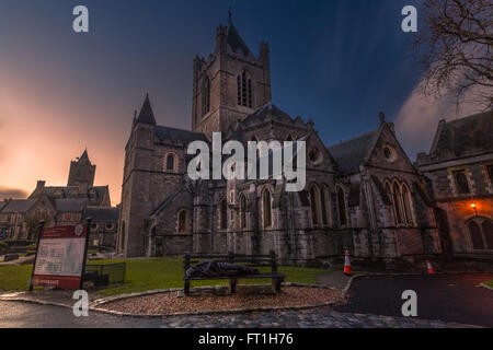 La cattedrale di Christ Church, Dublino, Irlanda Foto Stock
