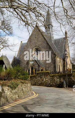 Luss chiesa parrocchiale di Luss, Argyll and Bute, Scotland, Regno Unito Foto Stock