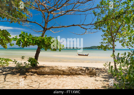 Baia di esotico di Rawai in Isola di Phuket Thailandia Foto Stock