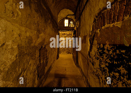 Kilmainham Gaol prigione a Dublino Repubblica di Irlanda Foto Stock