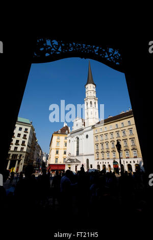 La Chiesa di San Michele a Vienna, Austria, Europa Foto Stock