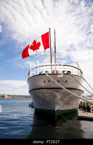 Acadia servita in Canada per più di cinque decenni da 1913-1969, pianificando il litorale di quasi ogni parte del Canada Orientale in Foto Stock