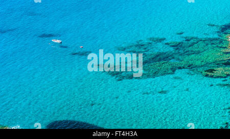 Plage de Cargése Corse Francia 2A Foto Stock