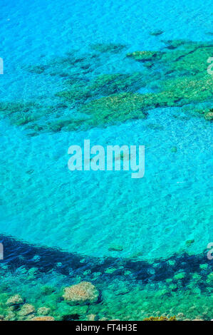 Plage de Cargése Corse Francia 2A Foto Stock