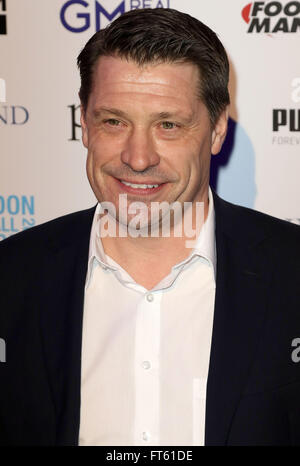 3 marzo 2016 - Tony Cottee frequentando London Football Awards 2016 a Battersea Evolution in Londra, Regno Unito. Foto Stock