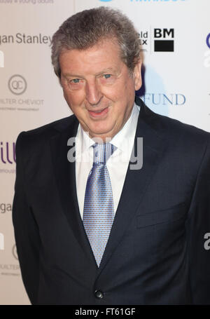 3 marzo 2016 - Roy Hodgson frequentando London Football Awards 2016 a Battersea Evolution in Londra, Regno Unito. Foto Stock