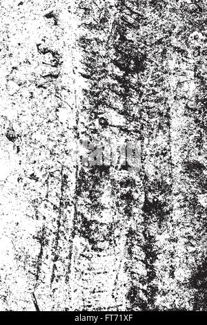 Distress Texture dei pneumatici Illustrazione Vettoriale