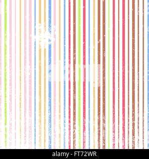 Colorati a strisce Grunge Illustrazione Vettoriale