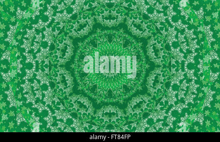 Concentrica colorato sfondo caleidoscopica / Mantra sfondo Foto Stock