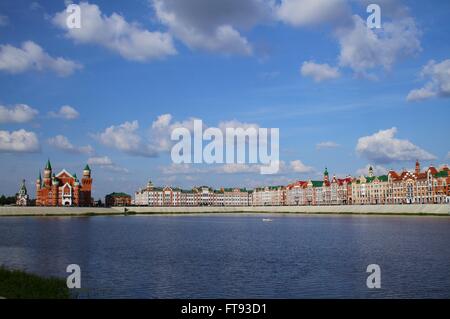 Argine Bruges in Yoshkar-Ola. Russia, Repubblica di Mari El Foto Stock