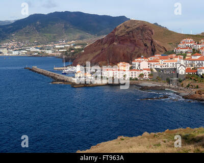 Sta da marina Piedage, Madera, Marzo 2016 Foto Stock