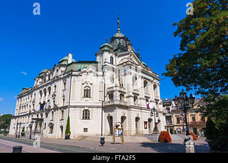 Edificio del Teatro Nazionale nella città di Kosice, Slovacchia Foto Stock