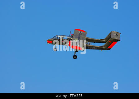 Un privato North American OV-10B Bronco all'OTT11 air show Hahnweide, Germania, il Sep 3rd, 2011. Foto Stock