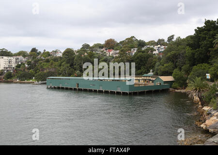 Dawn Fraser Bagni, Elkington Park di Balmain, Sydney, Australia Foto Stock