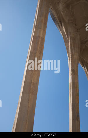 Esterno della cattedrale Sagrada Familia di Gaudi Foto Stock