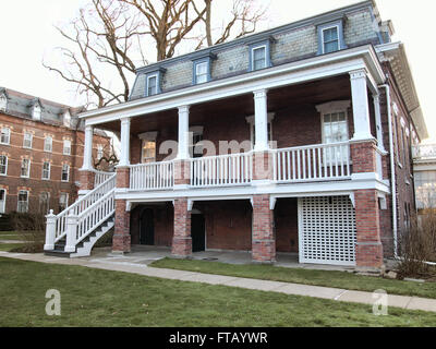 Oneida Comunità Mansion, Oneida, New York . Bellissimo palazzo che una volta era la casa di una comune religiosa Foto Stock