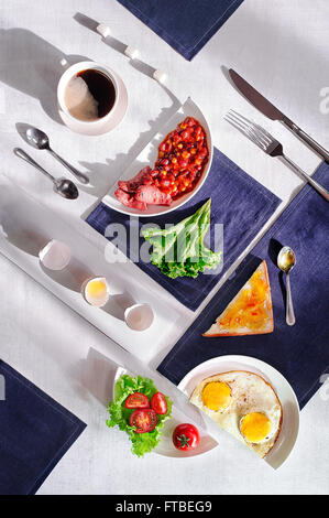 Pasto Suprematic: Colazione inglese Foto Stock