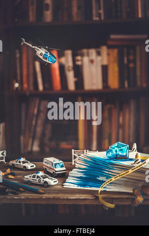 Piccoli crimini: l'inchiostro versato Foto Stock