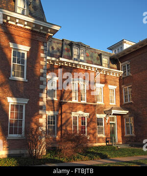 Oneida Comunità Mansion, Oneida, New York . Bellissimo palazzo che una volta era la casa di una comune religiosa Foto Stock